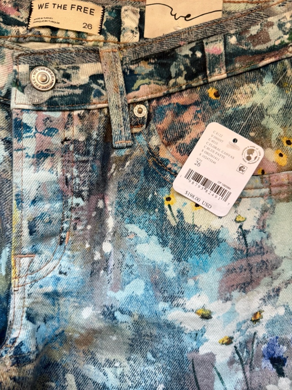 NWT We The Free Tennessee Low-Rise Illusions Jeans - Picture 4 of 10